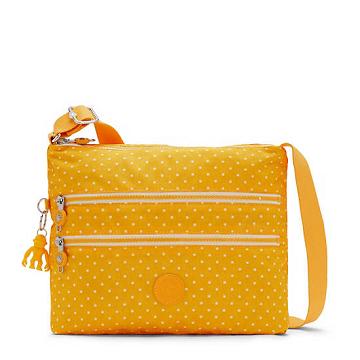 Kipling Alvar Printed Crossbodytassen Geel | België 2143DF